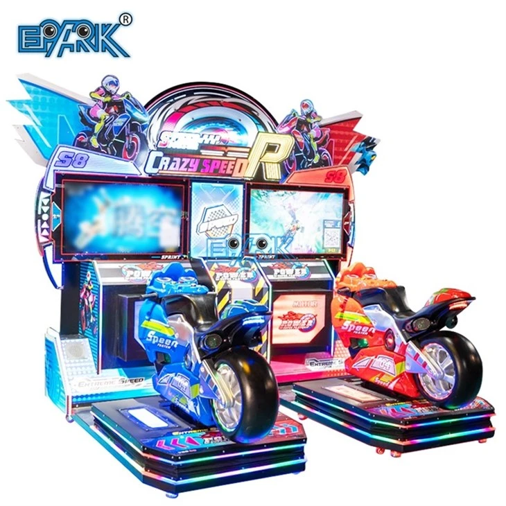 Coin Operated Arcade Motorcycle Racing Game