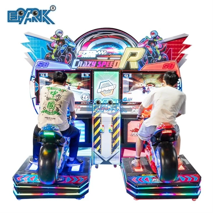 Coin Operated Arcade Motorcycle Racing Game