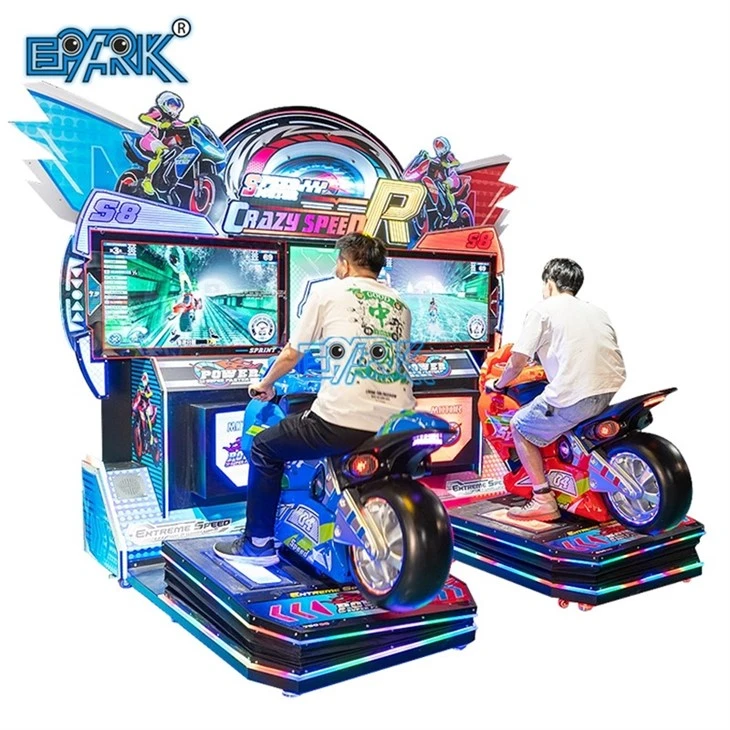 Coin Operated Arcade Motorcycle Racing Game