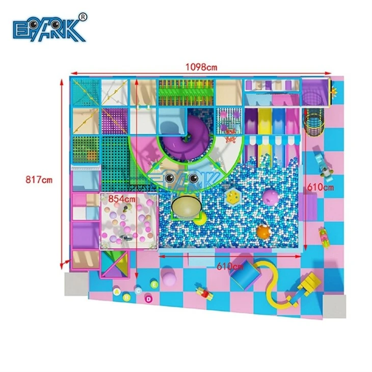 Indoor Soft Playground With Millions Balls