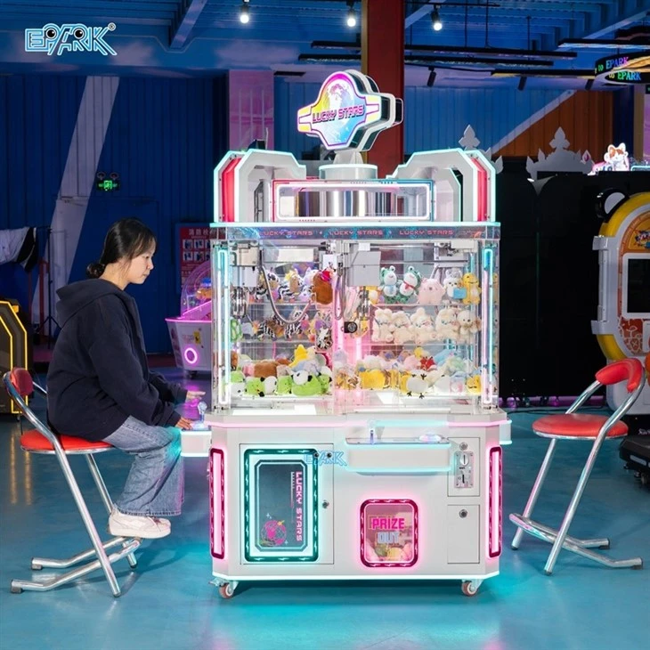 Lucky Stars 4-Player Arcade Claw Machine For Family Fun & Game Rooms suppliers