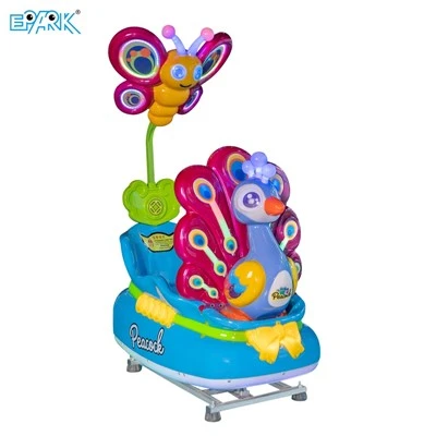 Peacock Swing Machine Kiddie Ride Video Game Machine